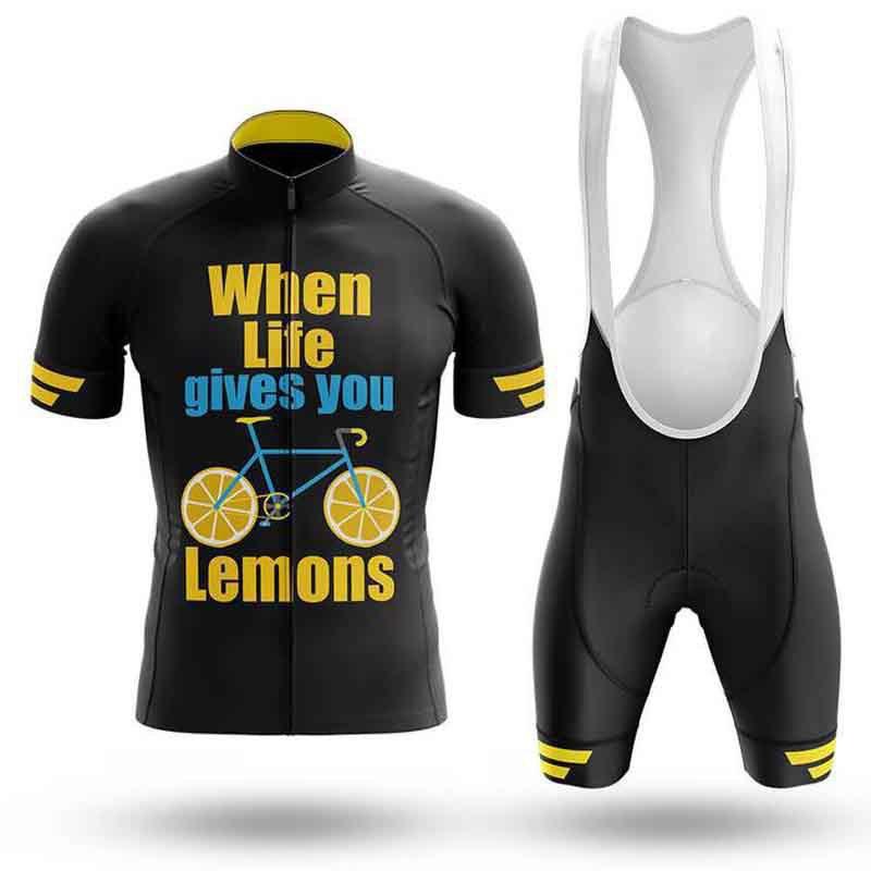 Cycling clothes short sleeve suits and cycling pants for outdoor riding