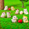 Micro-landscape Ornaments, Simulated Little Cats, Creative Car Home Desktop Resin Craft Decorative Small Ornaments