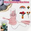 Hand Operated DIY Braiding Spool Crocheting Tool Yarn Knitting Tool Mini Spool Knitter  Household