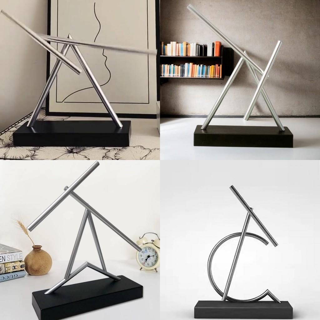 T C Creative And A Shape Anti Gravity Metal Rod Swing Toy Desktop Ornament