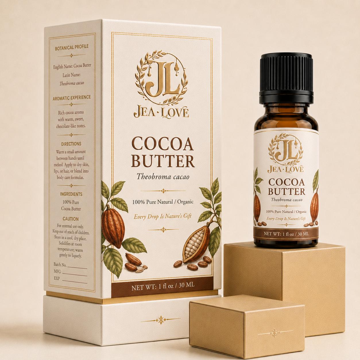 Natural Cocoa Butter Cold Pressed 100% Pure Cosmetic Grade Pure Essential Oil for Skin Care 1KG