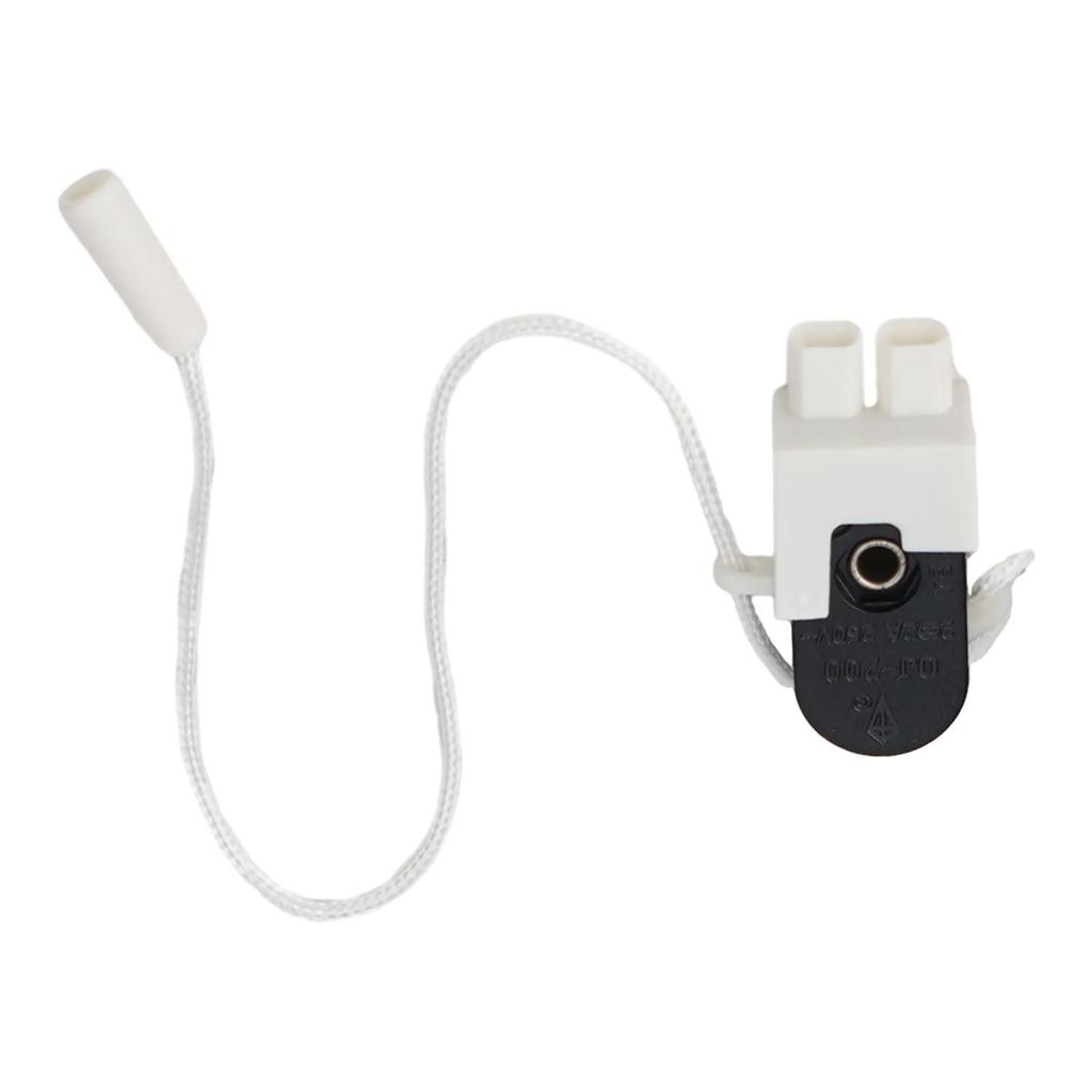 Cord-operated Switch Pull Switch Stainless Steel White&Black Convenient To Install Repair Replacement Practical