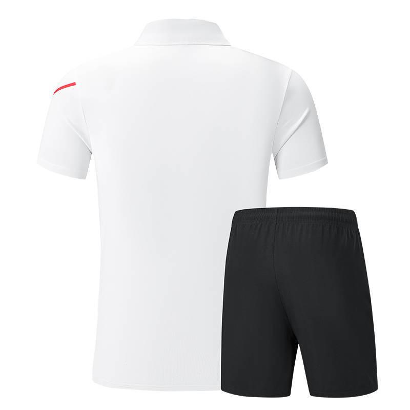 Chinese Team Unisex Quick-Dry Polo Shirt - Referee/Coach Training & Running Fitness Wear