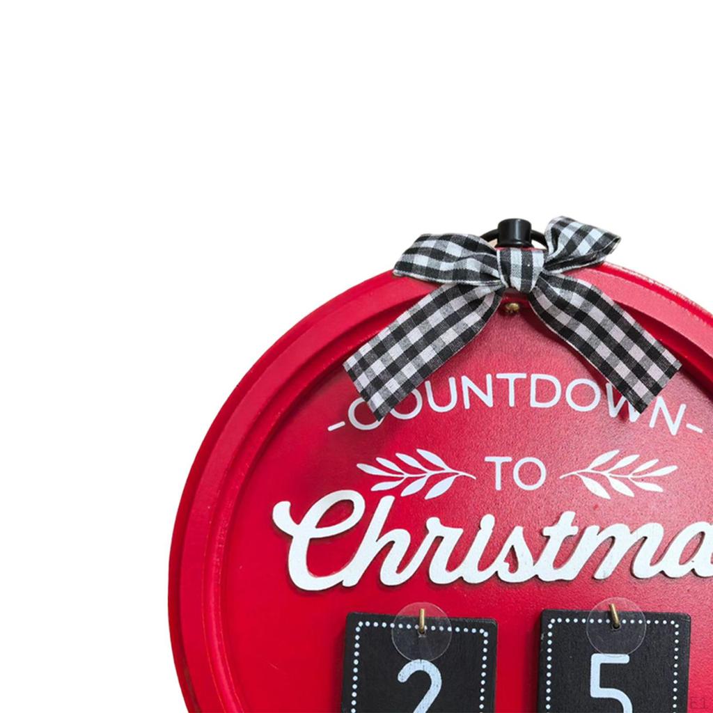 Weihnachts-Adventskalender, Dekorationszubehör Holzkalender Weihnachten für