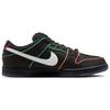 Bronx Girls Skate X Nike Dunk Low SB Mel & Kava Unisex Sneakers Black White Challenge-Red HV1664-001