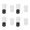 10 Sets Recessed Wired Security Window Door Sensor DC100V 10W Magnetic Door Sensor for Access