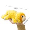 Boneca de Pelúcia de Macaco Dourado Fofo Kawaii Pelúcia Animal Macaco Chaveiro Recheado Animal Macio Criativo Presentes de Aniversário Pingente Fofo