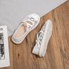 Fashion Women's Single Shoes Summer 2025 New Thick Sole Mesh Embroidered Lace Cloth Shoes Casual Comfortable Breathable Sports Shoes