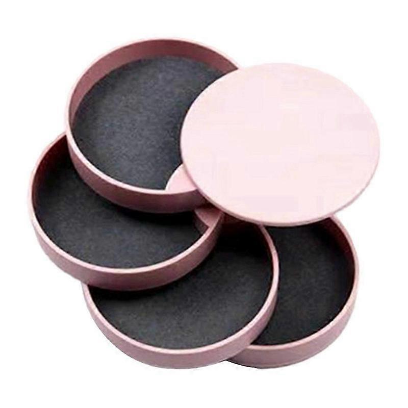 Jewelry Storage Box Rotatable Jewelry Accessories Storage Tray With Lid Box Earrings Jewelry Storag