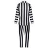 [qiqicos] Beetlejuice Striped Suit Cosplay Costume for Men, Women, Kids, Cosplay Clothes, Anime Costume, Event, Party, Disguise, Halloween, School