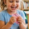Glitzernder Axolotl Langsam Aufgehendes Knetspielzeug Weiches TPR Fidget zur Stressbewältigung Niedliches Salamanderförmiges Dekompressions-Gadget für Kinder Erwachsene