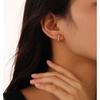 Exquisite Retro Zircon Snake Earrings: Luxury, Versatile Ear Cuffs for Women