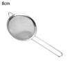 Flour Strainer Mesh With Handle Diameter7/8/10/12/14/16/18/20/22cm Stainless Steel Colander Tea Sifter Kitchen Sieve Filter Tool