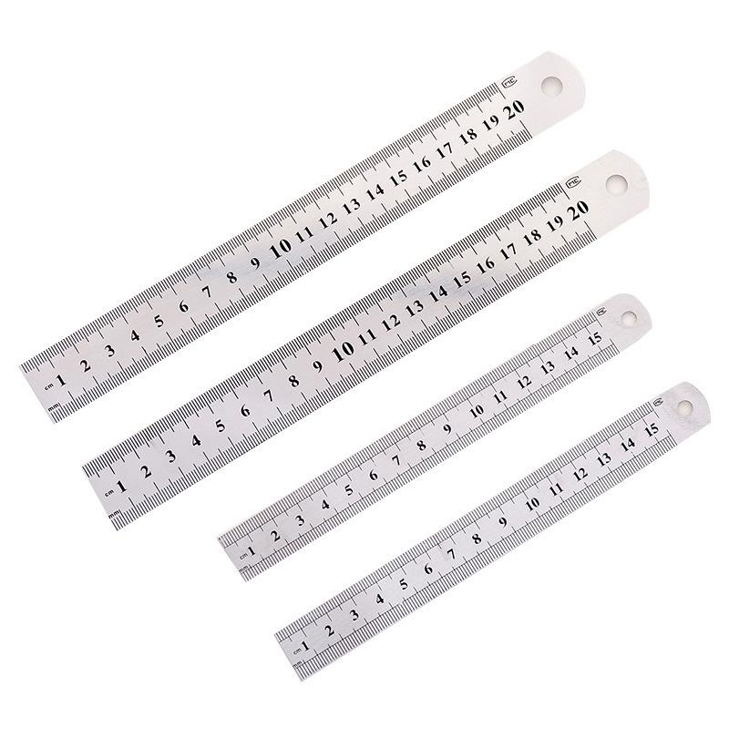 Iron Ruler for Students and Office - 15/20/30cm (Thick)