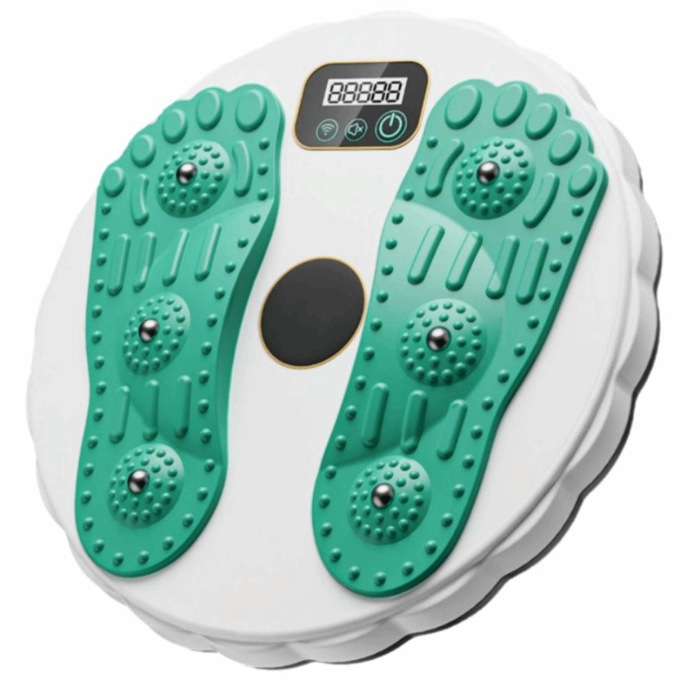 Electronic LCD Display Ab Twist Board Foot Massage Fitness Slim Machine  Weight Loss Training