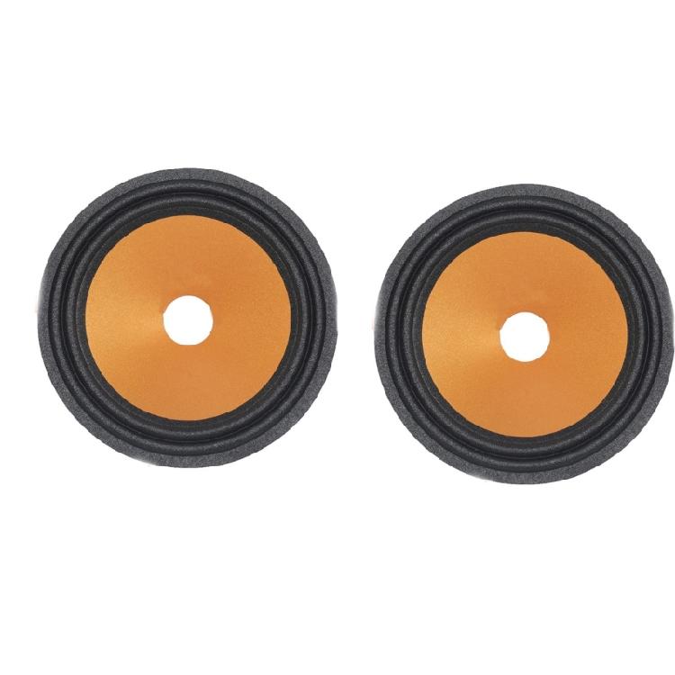 4/5/6.5/8/10/12/15Inch Classical Gold Finished Speaker Diaphragm Cloth Suspension With Dust Cap For Woofer Cones