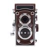 Vintage Digital Camera Portable TLR   Retro 2.7K Video 24MP Autofocus Vlog Camera Manual Joystick for Beginners Teens Adults