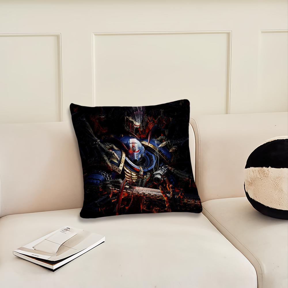 

Игра W-Warhammers-S-40k Крутая наволочка для подушки Гостиная Изголовье кровати Офисная подушка Подушка для спальни Подушка для дивана Время для сна Наволочка 12x12Inch