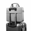 Laptop Bag Carrying Case Briefcase Waterproof Oxford Cloth Large Capacity for Work Office Grey 14in