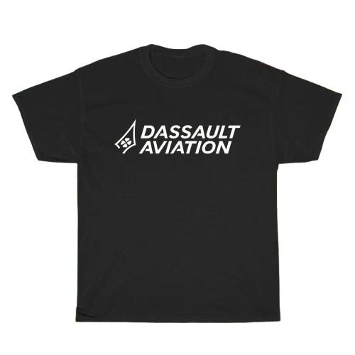 New Dassault Falcon Logo Unisex T-Shirt Funny Size S to 5XL XS