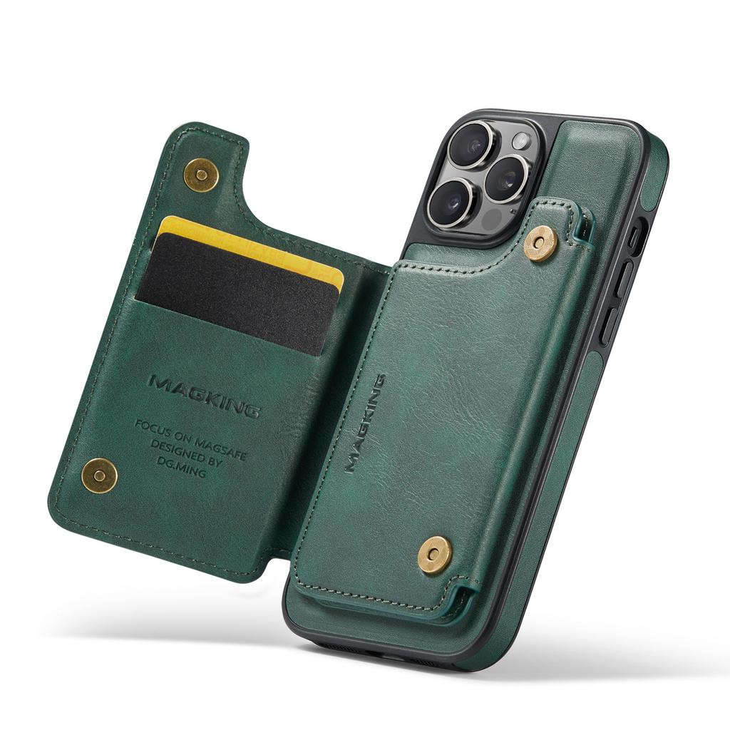 For Xiaomi 17 Pro Max Wallet Case Magnetic Closure Leather Flip Phone Cover with Stand