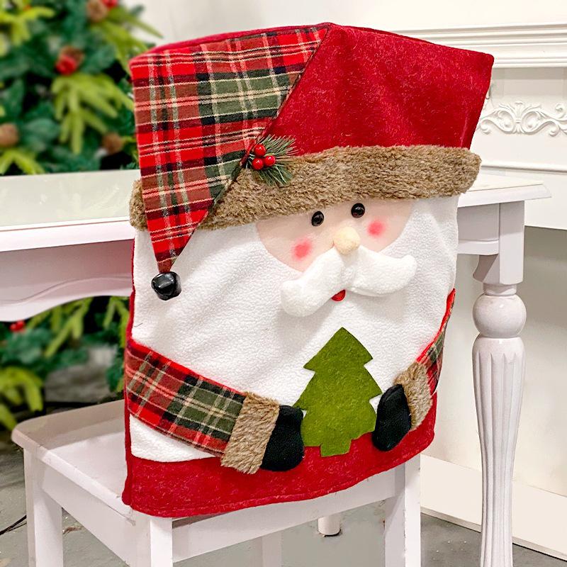 Christmas Decorative Chair Covers - European & American Style