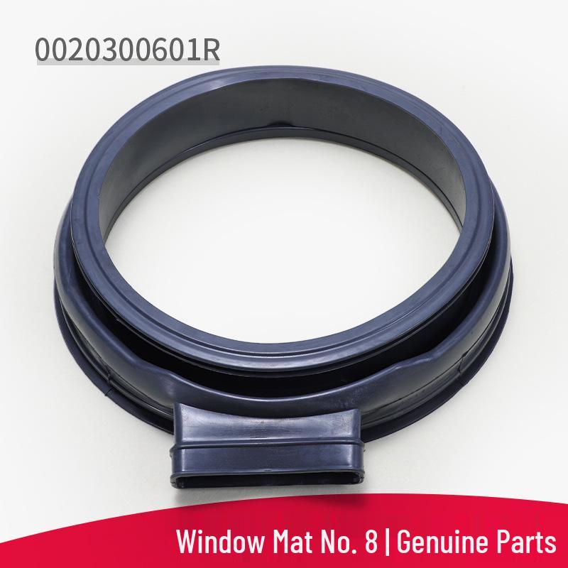 Drum Washing Machine Door Seal Gasket & Window Pad Replacement Set