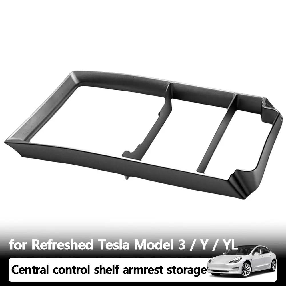 New Model 3 Highland / Model Y/YL Center Console Armrest Storage Tray Organizer Box Case ABS For Tesla Car Interior Accessories