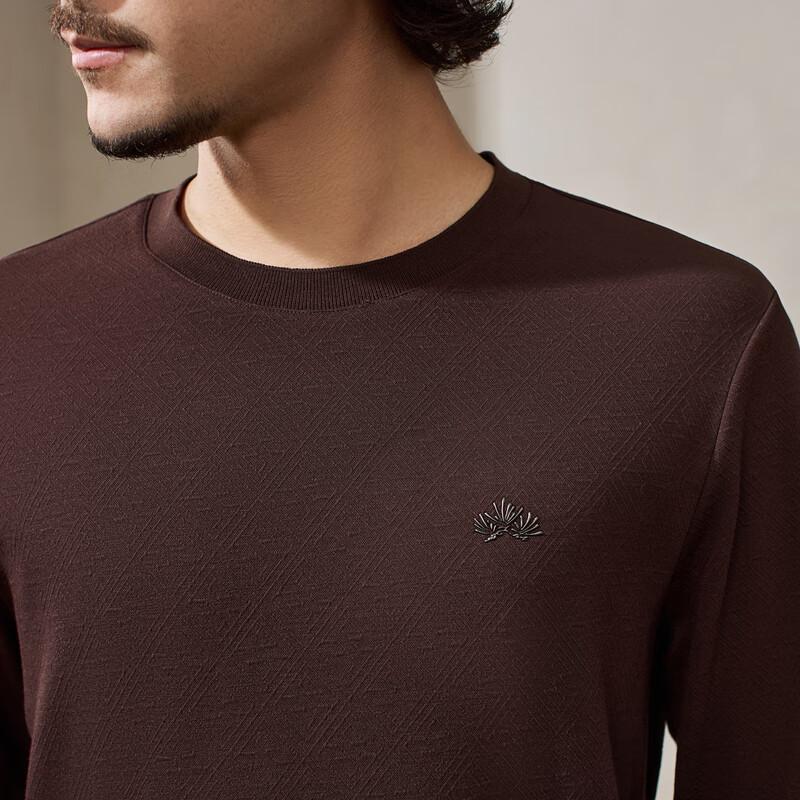 Qipai Men's New Chinese Style Round Neck Pullover Long-Sleeve Sweatshirt