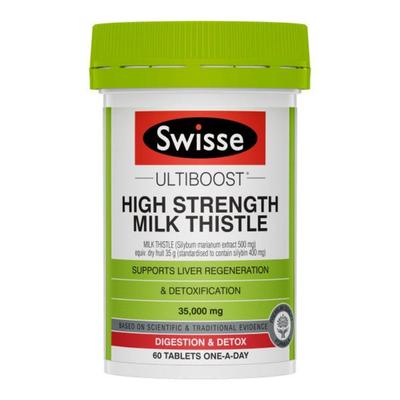 Swisse High Strength Milk Thistle 60 Tablets