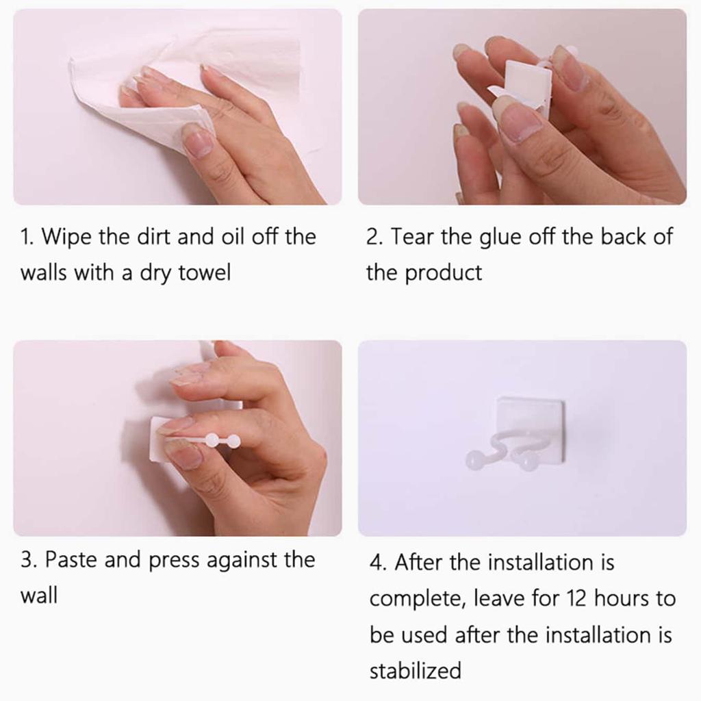 10pcs/20pcs- Plant And Green Plant Fixer,  Green Basket Vine Climbing, Wall Hanging Style Household Universal Hook