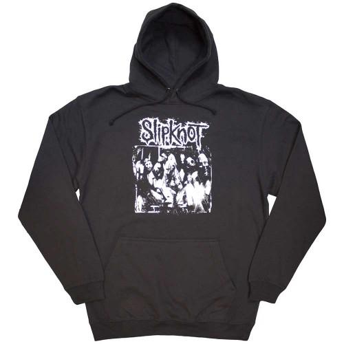 Slipknot Unisex Adult Album Splatter Back Print Hoodie S charbon de bois