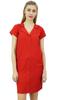 Bimba Womens Aqua Blue Long Shirt Getting Ready Buttondown Night