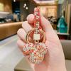 Korean Crystal Mickey Keychain Car Charm Pendant