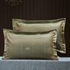 1 Pair of Tribute Satin Jacquard Envelope Pillowcases, 48*74cm Adult Pillowcases, Spring/Summer Comfort Pillowcases, Pillowcases Without Inserts