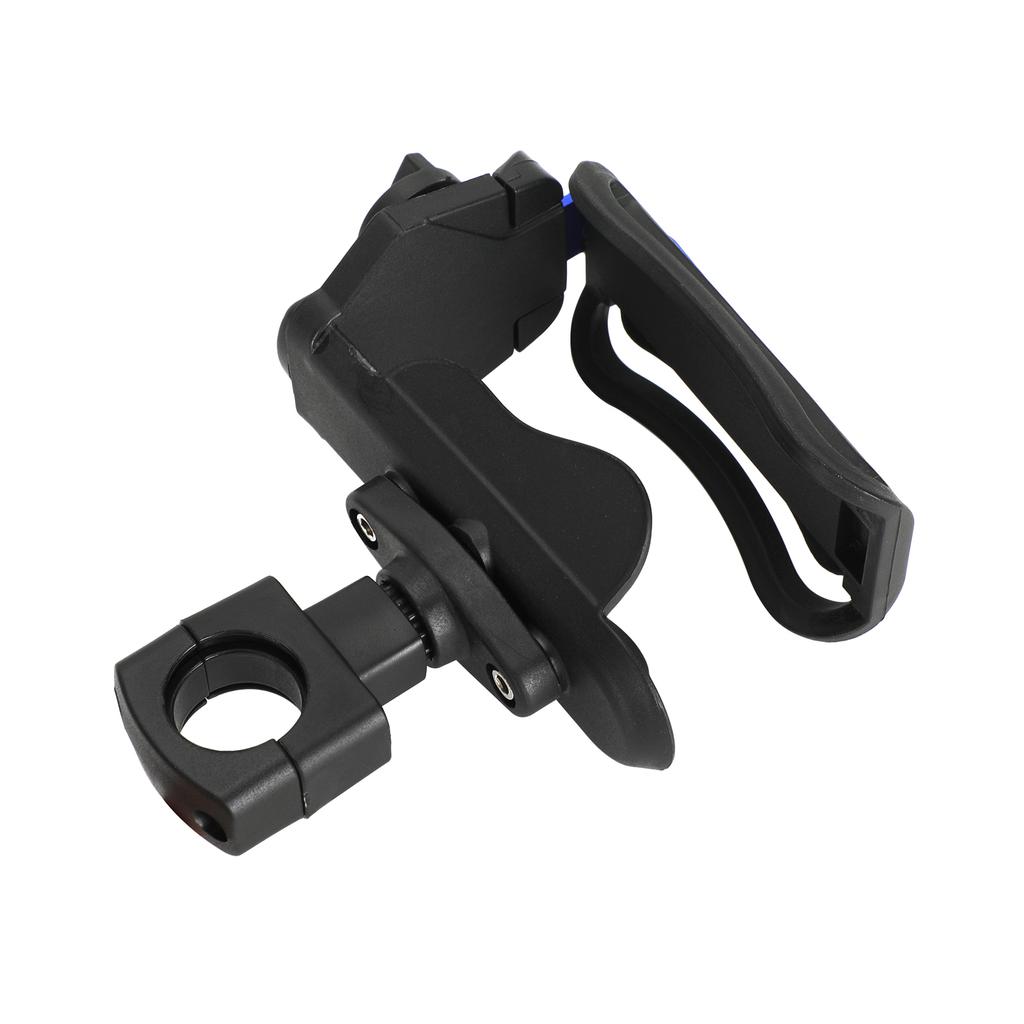 Motor Adjustable Handlebar Cup Holder Bottle Mount Bracket 25Mm Blue For Scooter