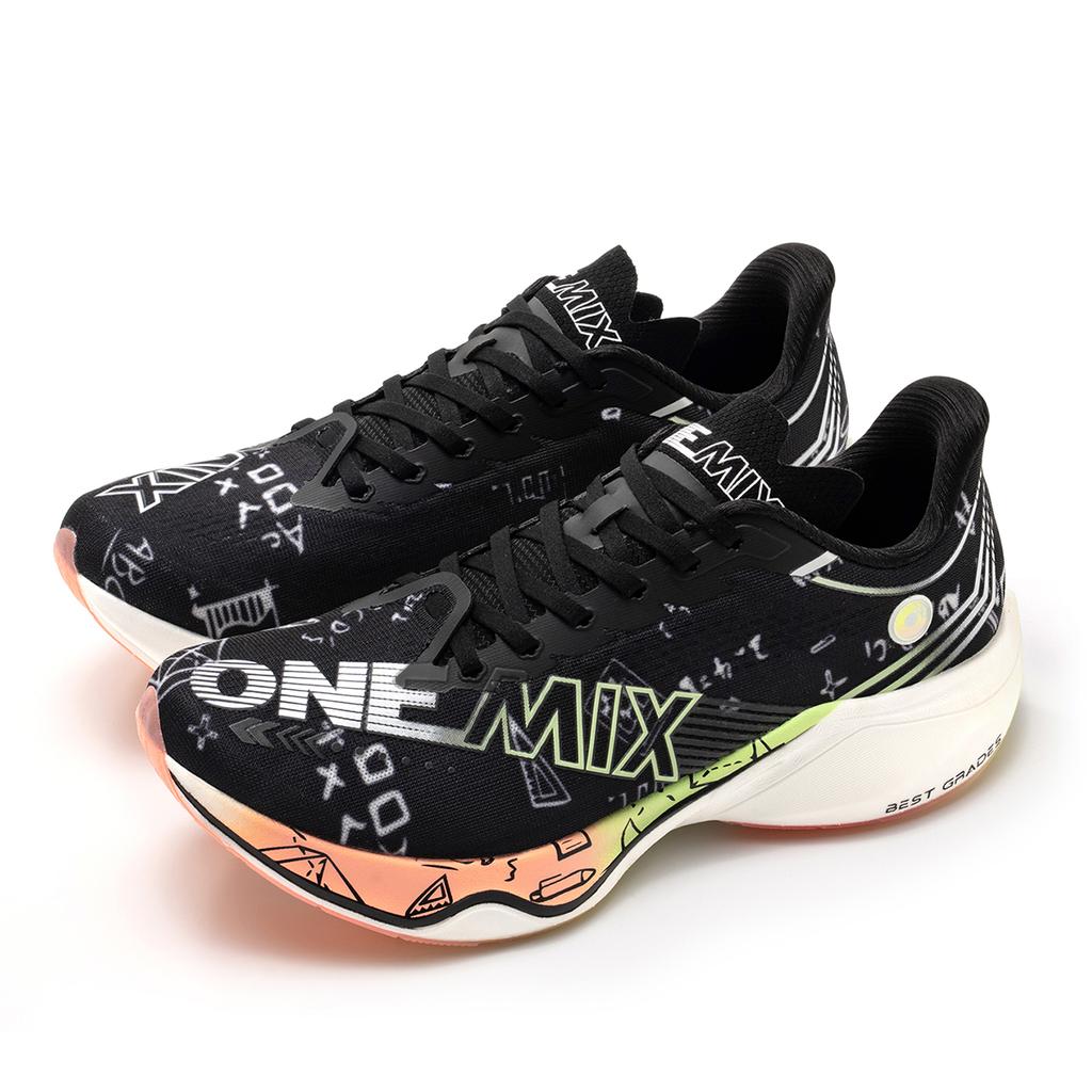 ONEMIX Nové Nylonové Karbonové Desky Marathon Běžecké Závodní Boty Profesionální Stabilní Podpora tlumení Nárazů Ultra-lehké Odrazové Tenisky