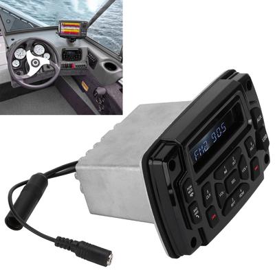   MP3 Player USB Radio Sound System IP66 Waterproof for Bathroom Boat Yacht Car Motorcycle