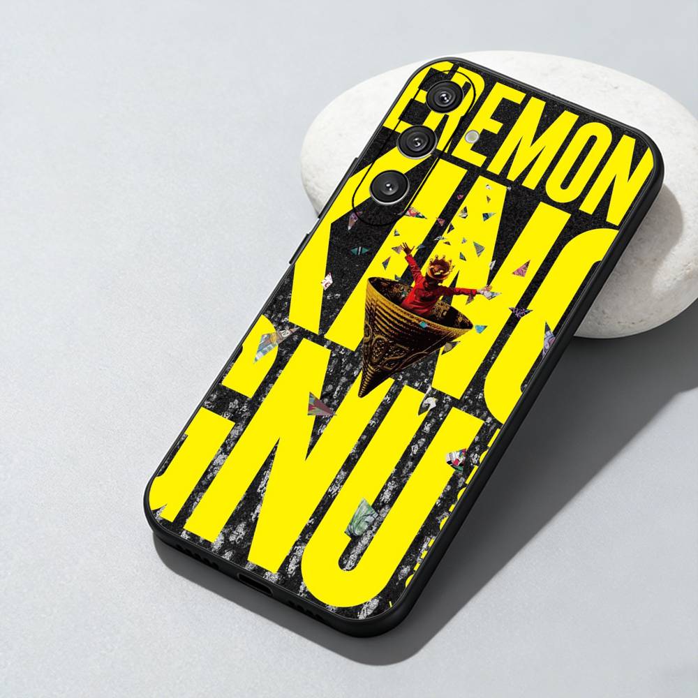 

The Band K-King-G-Gnu Printed Phone Case For Samsung Galaxy A73,A72,A71,A70,A52,A51 Others Soft Black Cover Samsung a30 a20