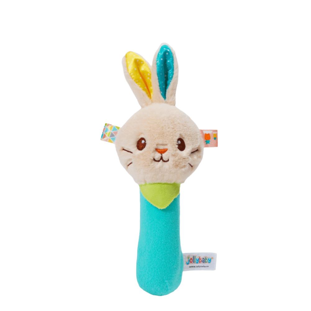 

Crinkle Sound Soft Stuffed Animal Rattle Soft Plush Hand Grip Rattle Sensory Toys For Toddlers Style 2