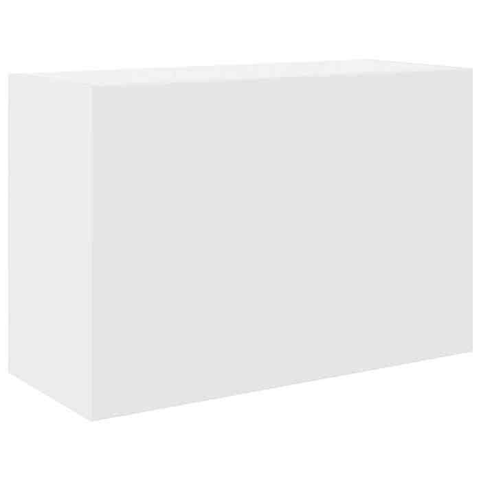 VidaXL Armoire murale de bain blanc 60x25x40 cm bois d'ingénierie 860067