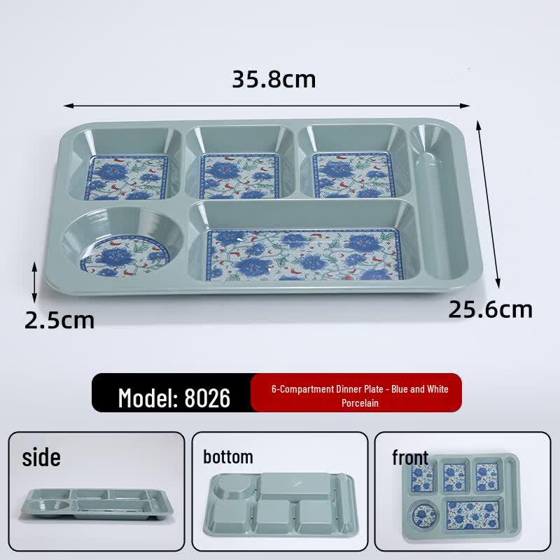 

Melamine Divided Dinner Plate