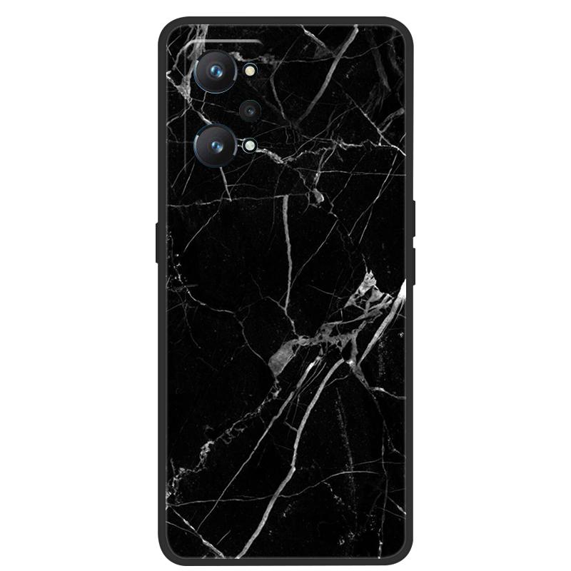 Voor Realme GT Neo 2 Hoesje Marmer Zacht Mat Siliconen Achterkant Cover Voor Realme GT Neo2 RealmeGT2 Neo2 3T Q5 Pro Volledige Telefoon Shell Capa
