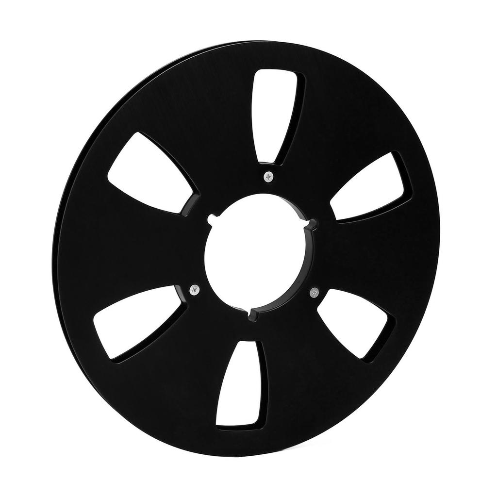 1 4 10.5 Inch Empty Takeup Reel 6 Hole Aluminum Alloy Universal Opening Machine Part Sound Tape Takeup Reel