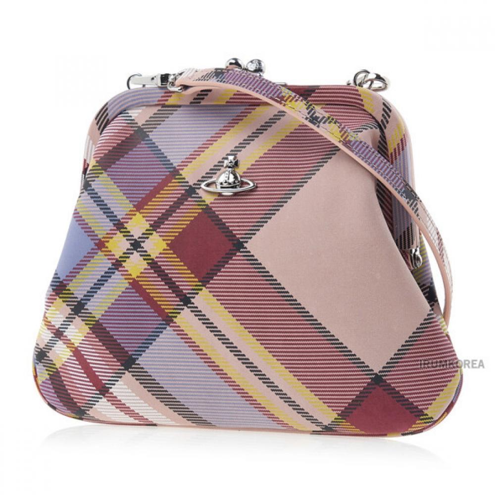 Vivienne WeStwood Damen S Karomuster Clutch Tasche 4b01000aw L00a9 K303