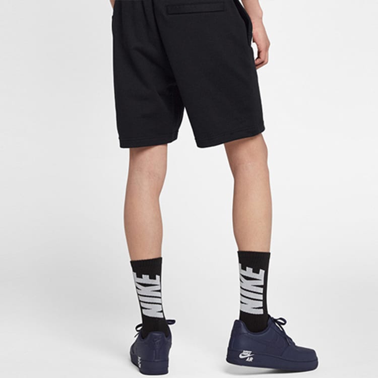 Nike BIG SWOOSH SPORTSWEAR FRENCH TERRY SHORTS Black AR3162-010