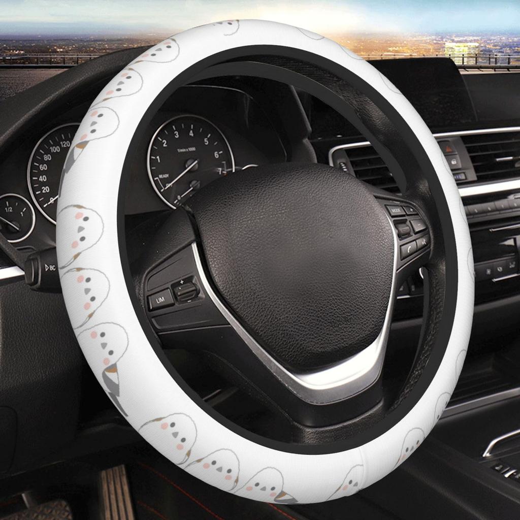 Asamike Steering Wheel Cover, For Cars, Small Size, Steering Wheel Cover, Stylish, Cute, Birds,