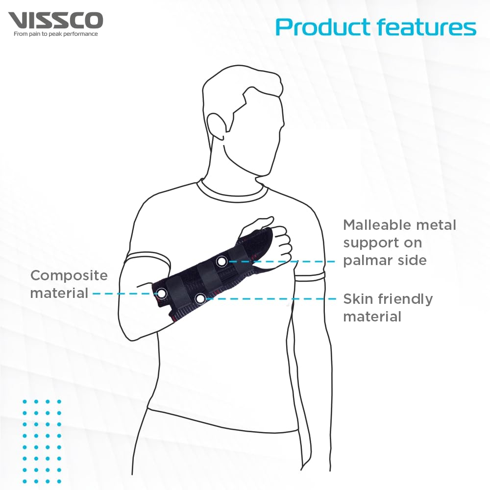 Elastic Wrist & Forearm Splint, Pack of 1