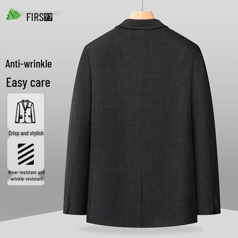 Men's Wrinkle-Resistant Business Blazer