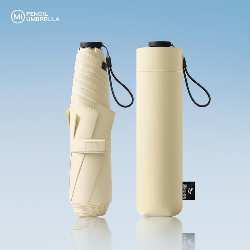 

Солнцезащитный зонт Портативный Защита от УФ-лучей Ультралегкий 125 г 6-спицевой Солнцезащитный зонт Уличный Солнечный Дождливый Двойного назначения Зонт